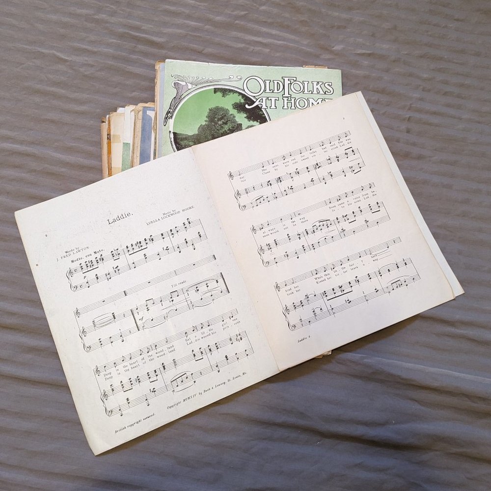 Antique Sheet Music from the 1900s - Picture 2 of 7